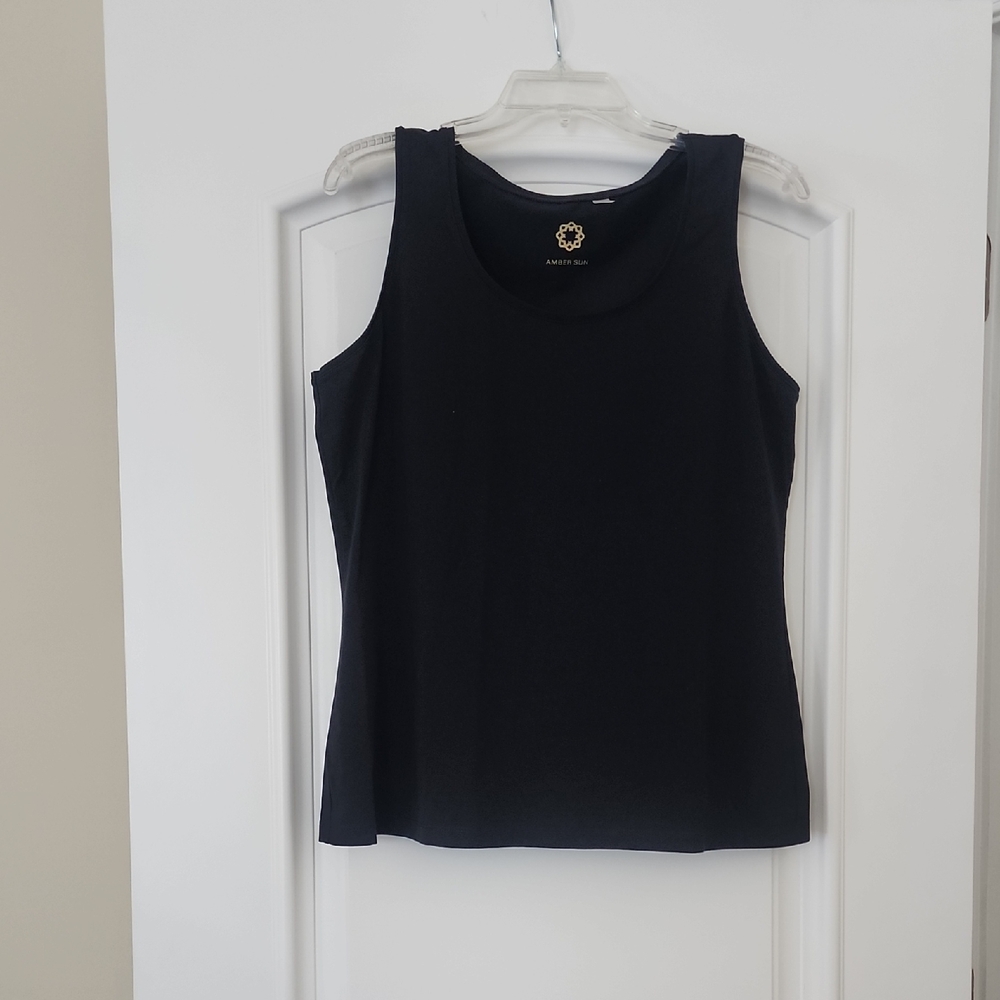 Elegant Black Sleeveless Tank Top